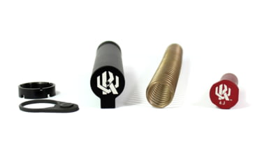 Image of EDEMO Kaw Valley Precision 6 Position Mil-Spec Stock Completion Kit w/ 4.3 oz Buffer, Multi, Medium, KVP-MilspecKit-4.3, EDEMO1