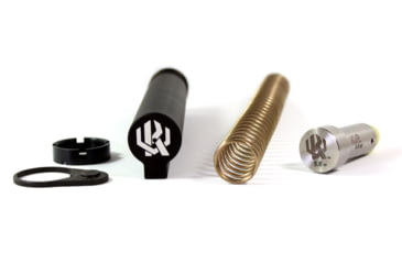 Image of Kaw Valley Precision AR-10 6 Position CAR Stock Completion Kit w/ 5.6 oz Buffer, Multi, Medium, KVP-AR10-Milspeckit-5.6