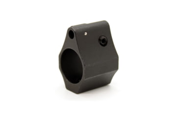 Image of Kaw Valley Precision AR-15 Adjustable Gas Block, .750, Black, Small, KVP-GB-750-A