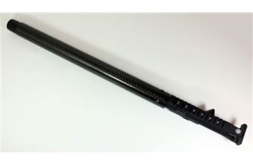 Image of Kaw Valley Precision Carbon Fiber 9mm Complete Barrel Upper Receiver, 16in Barrel, 18in CF Handguard, XL Linear Compensator, Black, Medium, KVP-CF9-16XLLC