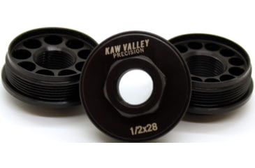 Image of Kaw Valley Precision Direct Thread Hub Mount, 5/8x32, Black, KVP-HUB-DT-07
