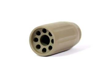 Image of Kaw Valley Precision Linear Compensator, .30 Caliber, 5/8x24 Threads per Inch, Flat Dark Earth, Small, DE-LINEAR-5/8X24 TPI