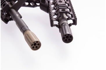 Image of Kaw Valley Precision Linear Compensator, .40 S&amp;W, 9/16x24 Threads per Inch, Black, Small, KVP-LINEAR-BLK-9/16X24