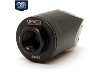 Image of Kaw Valley Precision OPMOD Big G Compensator with Hub Mount, 11/16x24, Black, .46 Caliber and Under, KBP-OPMOD-BIGG-04