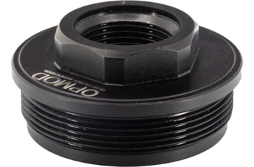 Image of Kaw Valley Precision OPMOD Direct Thread Hub Mount, 5/8x24, Black, .46 Caliber and Under, KVP-OPMOD-HUB-02