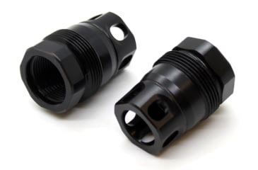 Image of Kaw Valley Precision Plan B Brake - 5/8x24, Black Nitride QPQ Finish, Small, KVP-PLANB-BRAKE02