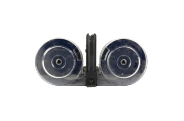 Image of KCI USA AR-15 Drum Rifle Magazine, 5.56x45mm NATO, 100 Round, Black, 1 Pack, Polymer, KCIMZ001-100RD