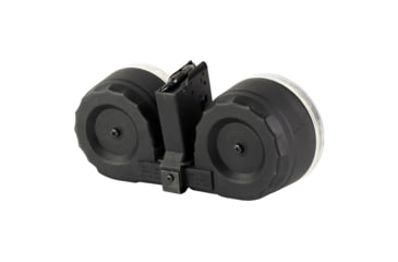 Image of KCI USA KCIMZ001 AR-15 100rd Drum 5.56x45mm NATO Black Polymer, Polymer, KCIMZ001-100RD