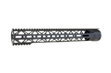 Image of KE Arms DELTA-R Freefloat Rail System, M-LOK, 15 inch, 6061-T6 Aluminum, Black 1-50-03-040