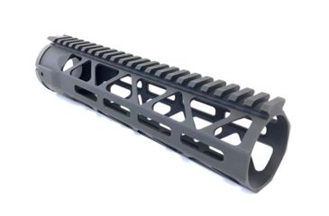 Image of KE Arms DELTA-S Freefloat Rail System, M-LOK, 9 inch, 6061-T6 Aluminum, Black 1-50-03-044