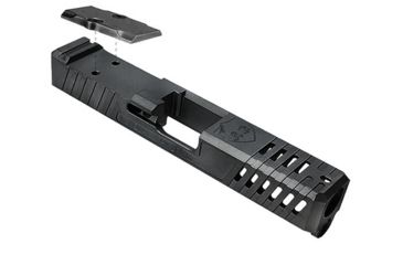 Image of KE Arms KE19 Delta Slide, Deltapoint Pro Cut, Glock 19 Gen3, Black Melonite 1-50-23-025-DPP