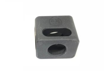 Image of KE Arms Single Port Carry Compensator, 0.259 inch Short Threads, 1/2-28 TPI, 7075 Aluminum, Black 1-50-27-003