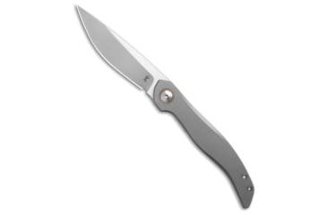 Image of Keanison Knives Keanison Knives Fido Liner Lock Knife Titanium 3" Satin *DISCOUNT*, Gray, Bohler M390, adult, BHQ-222295
