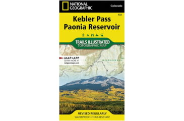 Image of Kebler Pass - Paonia Res. #133, Colorado, Publisher - National Geographic