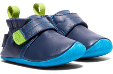 Image of KEEN Baby Leo Crib Shoes - Kids, Dress Blues/Blue Jewel, 6M, 1018458-400-6M