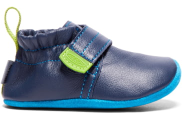 Image of KEEN Baby Leo Crib Shoes - Kids, Dress Blues/Blue Jewel, 6M, 1018458-400-6M