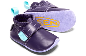 Image of KEEN Baby Leo Crib Shoes - Kids, Purple Plumeria/Sweet Lavender, 6M, 1018459-500-6M
