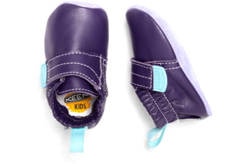 Image of KEEN Baby Leo Crib Shoes - Kids, Purple Plumeria/Sweet Lavender, 6M, 1018459-500-6M