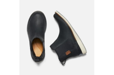 Image of KEEN Bailey Chelsea Casual Boots - Women's, Black, Medium, 8, 1021531-001-8