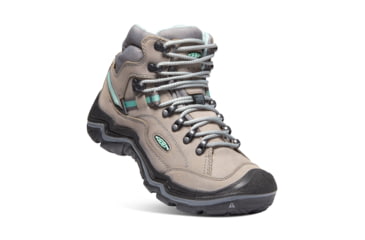 Image of KEEN Durand II Mid Waterproof Hiking Boots - Womens, Grey Flannel/Steel Grey, Medium, 8.5, 1020776-001-8.5