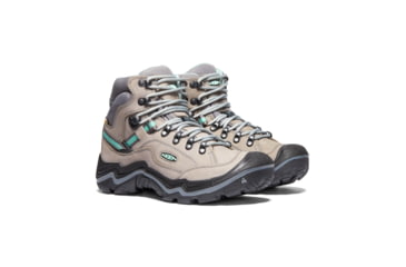 Image of KEEN Durand II Mid Waterproof Hiking Boots - Womens, Grey Flannel/Steel Grey, Medium, 8.5, 1020776-001-8.5