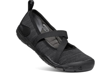 Image of KEEN Hush Knit Mary Jane Shoes - Womens, Black/Raven, 5.5, 1020375-1-5.5
