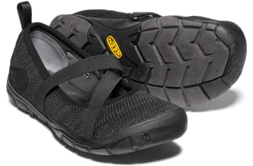 Image of KEEN Hush Knit Mary Jane Shoes - Womens, Black/Raven, 5.5, 1020375-1-5.5