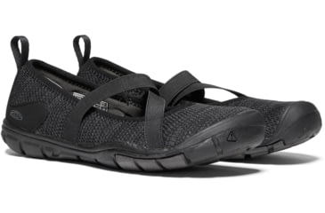 Image of KEEN Hush Knit Mary Jane Shoes - Womens, Black/Raven, 5.5, 1020375-1-5.5