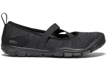 Image of KEEN Hush Knit Mary Jane Shoes - Womens, Black/Raven, 5.5, 1020375-1-5.5