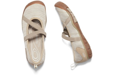 Image of KEEN Hush Knit Mary Jane Shoes - Womens, Plaza Taupe/Silver Birch, 5, 1020378-200-5