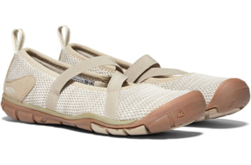 Image of KEEN Hush Knit Mary Jane Shoes - Womens, Plaza Taupe/Silver Birch, 5, 1020378-200-5