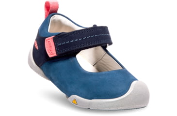Image of KEEN Pep Mary Jane Shoes - Kids, Dress Blues/Sugar Coral, 4, 1018462-400-4