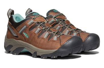Image of KEEN Targhee Ii Waterproof Hiking Boots - Women's, Dark Earth/Wasabi, Medium, 11, 1019478-200-11