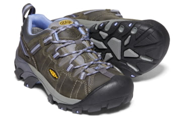 Image of KEEN Targhee Ii Waterproof Hiking Boots - Women's, Magnet/Periwinkle, 11, 1013181-033-11
