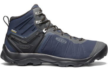 Image of KEEN Venture Mid WP Shoes - Mens, Blue Nights/Raven, 12 US, 1021166-blueni/raven-12