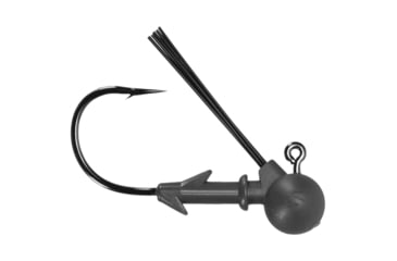 Image of Keitech Tungsten Super Football Jig Head, 1/4oz, Custom #2/0 Hook, Gray, 3 Per Bag, SF2014