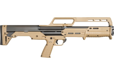 Image of Kel-Tec KS7 3in Tactical Pump Shotgun, 12 Gauge, 18.5in BBL, Synthetic Tan Stock, 7RD Capacity, Parkerized Black, KS7TAN