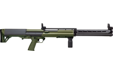 Image of Kel-Tec KSG-25 3in Tactical Pump Shotgun, 12 Gauge, 30.5in BBL, Synthetic Od Green Stock, 40RD Capacity, Parkerized Black, KSG25GRN