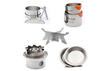 Image of Kelly Kettle Ultimate Scout Kit, Stainless Steel, 50120