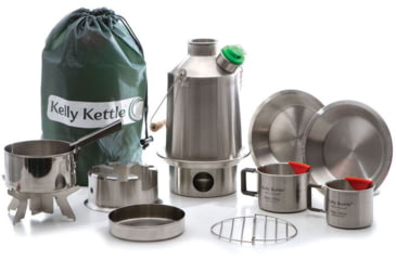 Image of Kelly Kettle Ultimate Scout Kit, Stainless Steel, 50120