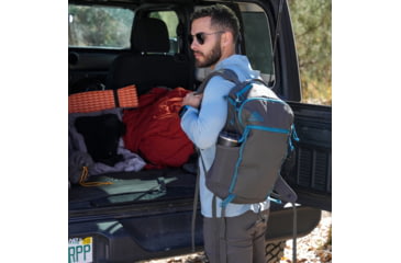 Image of Kelty Asher 18L Backpack, Beluga/Stormy Blue, 18 Liter, 22629023BEL