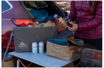 Image of Kelty Car-Go-Box, Beluga/Dull Gold, One Size, 24669222BEL