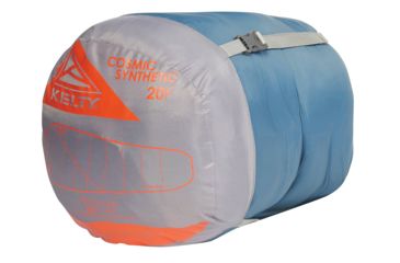 Image of Kelty Cosmic Synthetic 20 Deg Sleeping Bag, Tapestry Blue/Smoke, Long, 35428620LR
