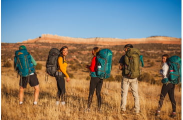 Image of Kelty Coyote 60 - Women's, Asphalt / Blackout, 22617520AS