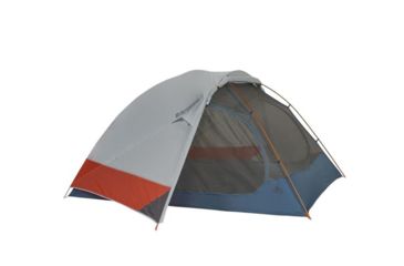 Image of Kelty Dirt Motel 4P Tent, Vapor / Mandarin Red / Tapestry , 4 Person, 40816619