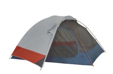 Image of Kelty Dirt Motel 4P Tent, Vapor / Mandarin Red / Tapestry , 4 Person, 40816619