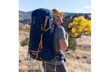 Image of Kelty Glendale 105L Backpack, Blue/Cathay Spice, 105 Liter, 22631223PGB