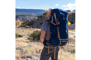 Image of Kelty Glendale 105L Backpack, Blue/Cathay Spice, 105 Liter, 22631223PGB