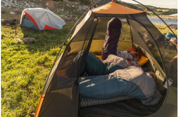 Image of Kelty Grand Mesa 4 Tent, One Size, Beluga/Golden Oak, 40811920