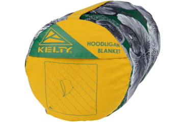 Image of Kelty Hoodligan Blanket, Olive Oil/Posey Shrooms, One Size, 35430322OOL